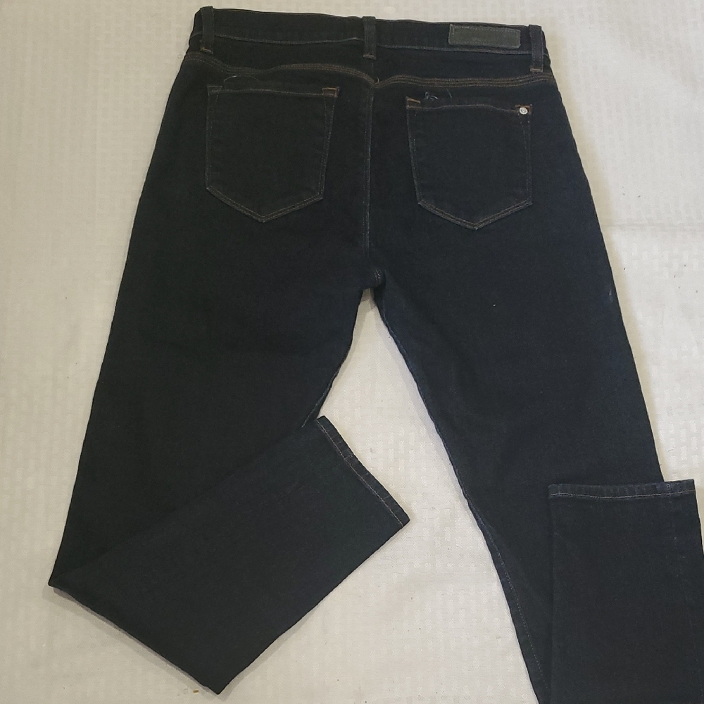 Baldwin Karlie Selvedge High Rise  Dark Blue Denim Pants - Picture 8 of 13